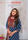 Ajrakh Vol 1 By Mayur Embroidery Patch Work Printed Cotton Dress Material Wholesale Market In Surat